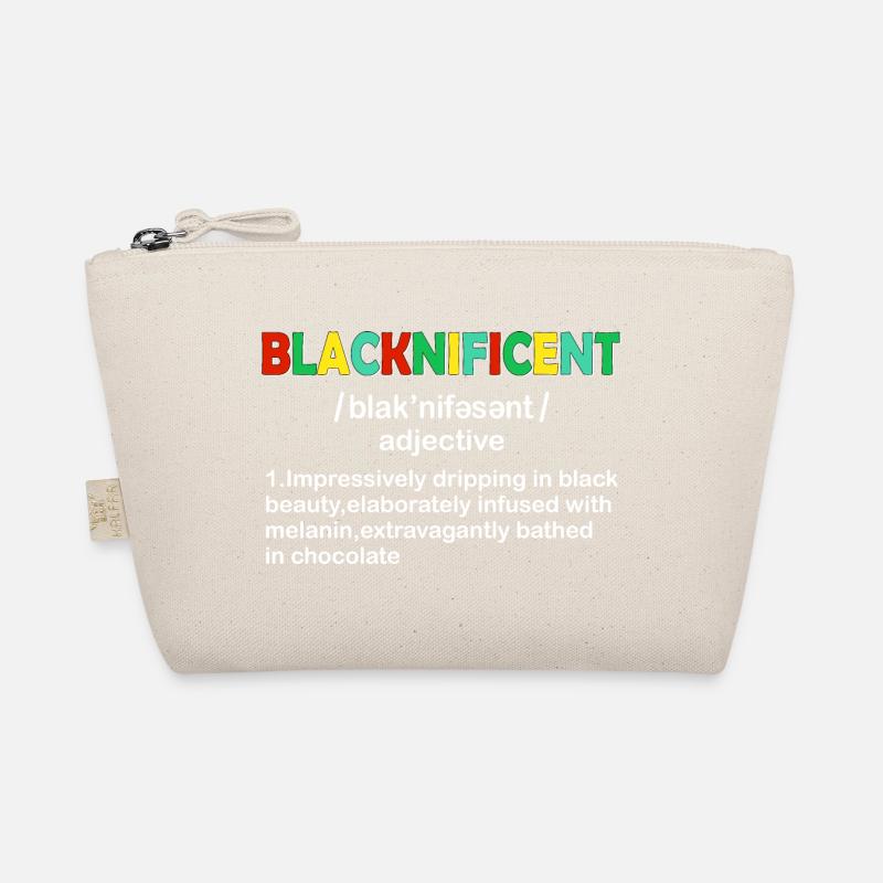 Blacknificent Definition Proud Black History Month - Bio-Täschchen - Natur