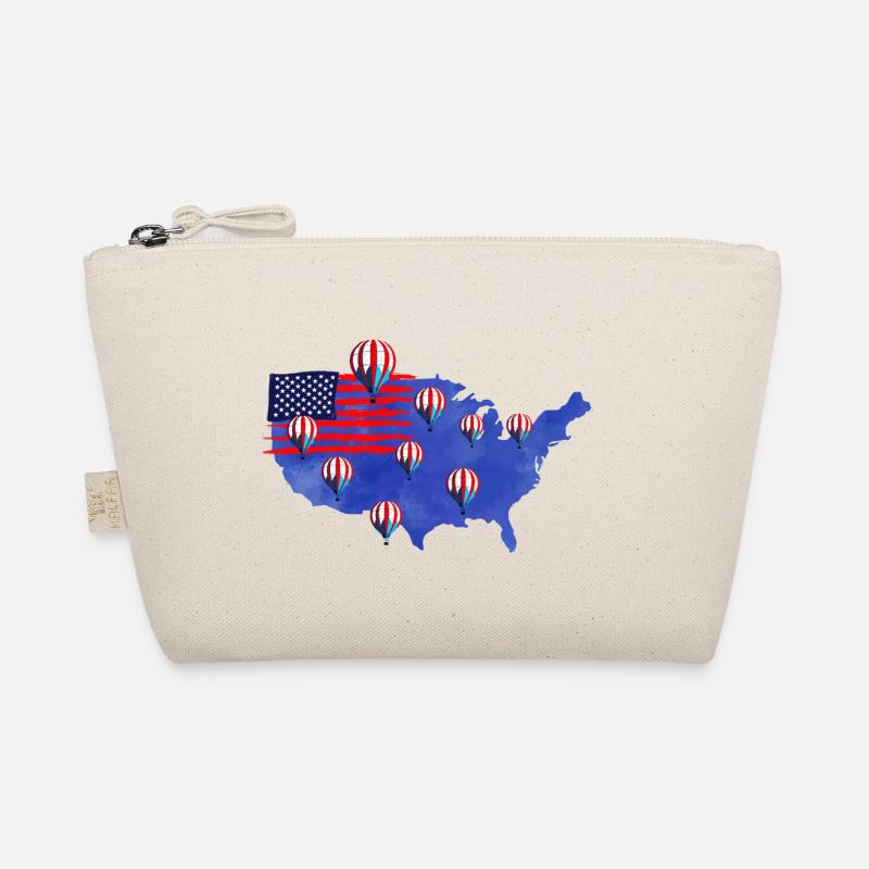 Drapeau de montgolfière de l’Amérique Trousse biologique