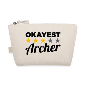 Okayest Archer - Organic Pouch - nature - Front
