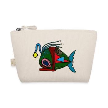 anglerfisch - Bio-Täschchen - Natur - Vorne