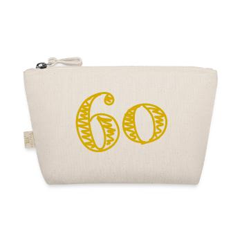 HAPPY BIRTHDAY. HAPPY BIRTHDAY. ANNIVERSARY. - Organic Pouch - nature - Front