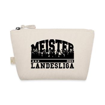 Meister Landesliga 2024 Aufstieg Fußball Handball - Bio-Täschchen - Natur - Vorne