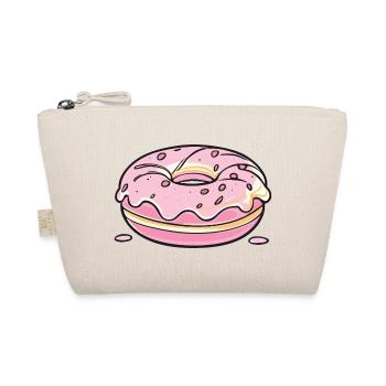 Donut - pink - Organic Pouch - nature - Front