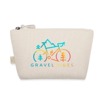 Vibrant Gravel Bike Trail Graphic - Organic Pouch - nature - Front