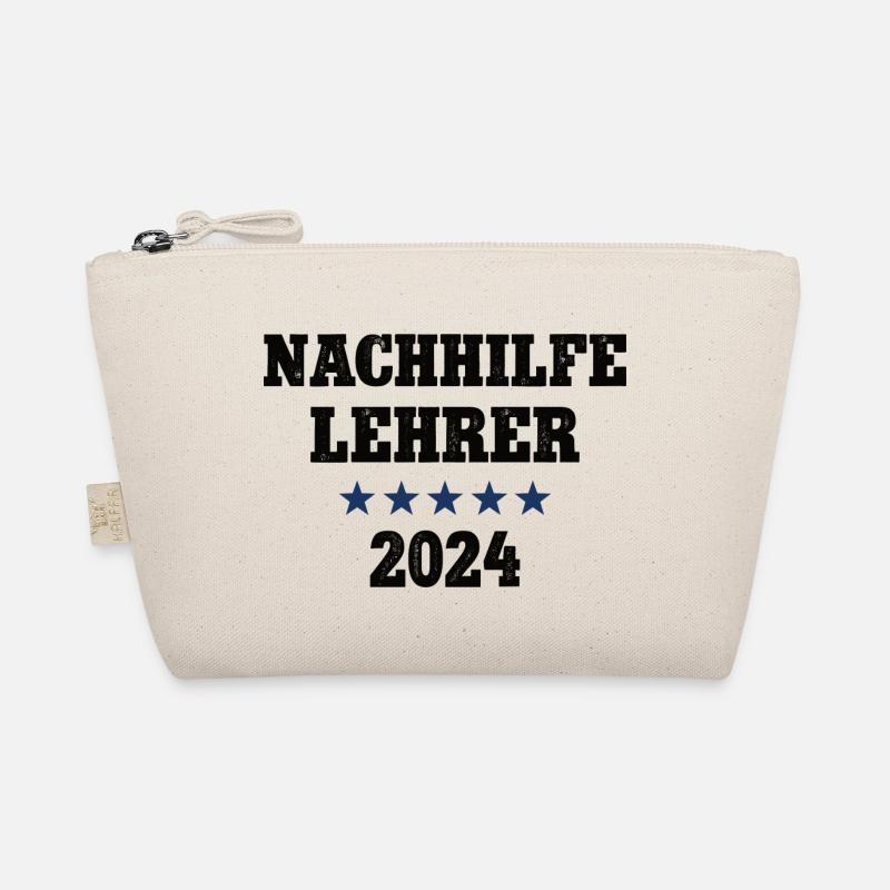 Nachhilfelehrer 2024 Lehrer Schule Nachhilfe Bio-Täschchen