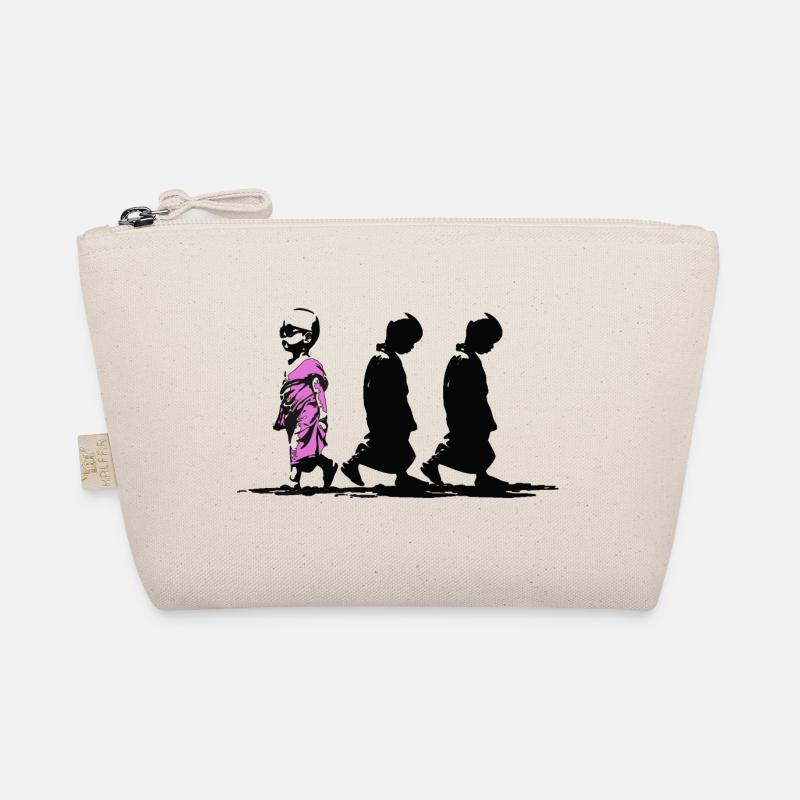 Neonpfad der Stille, sei anders Bio-Täschchen