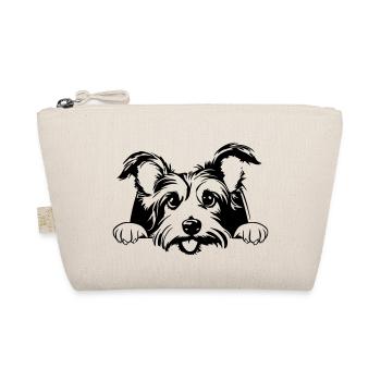 Kleiner Terrier - Bio-Täschchen - Natur - Vorne