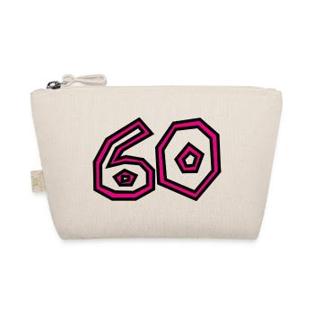 60. 60 ANS. 60e ANNIVERSAIRE. ANNIVERSAIRE 60 ANS. - Trousse biologique - nature - Devant