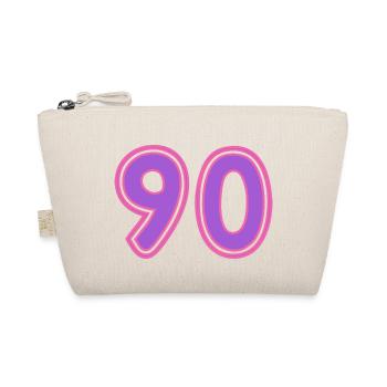 90. 90 YEARS. 90TH ANNIVERSARY. 90TH ANNIVERSARY. - Organic Pouch - nature - Front