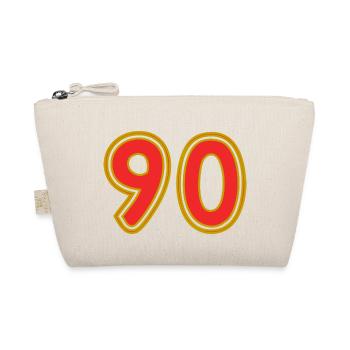 90. 90 YEARS. 90TH ANNIVERSARY. 90TH ANNIVERSARY. - Organic Pouch - nature - Front