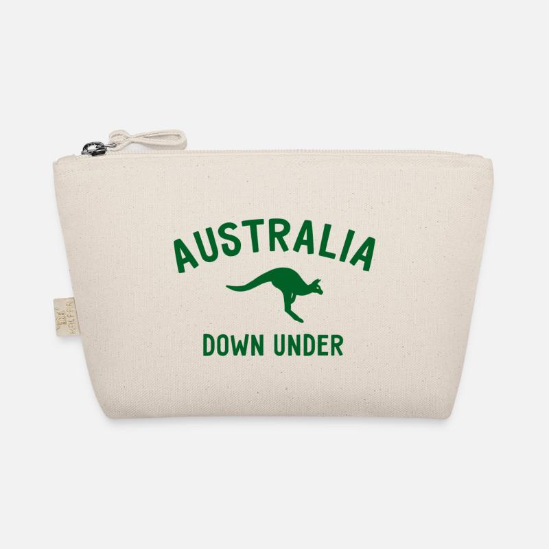 Australia - Down Under - Australien - Känguru Bio-Täschchen