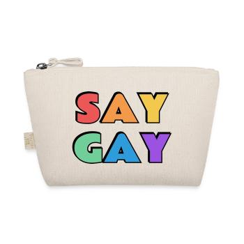 SAG GAY - Bio-Täschchen - Natur - Vorne