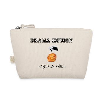 Fier d être un drama kouign Blk - Trousse biologique - nature - Devant