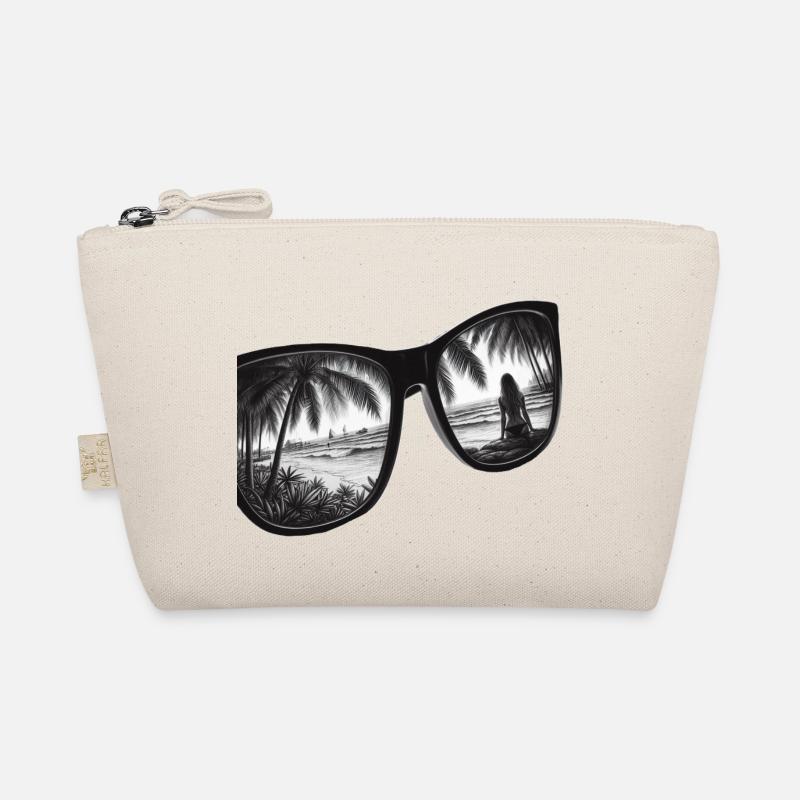 Vacation Sunglasses Bio-Täschchen