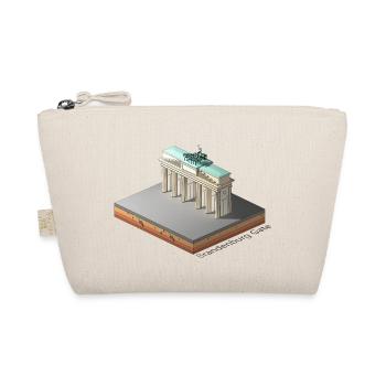 Brandenburger Tor - Bio-Täschchen - Natur - Vorne
