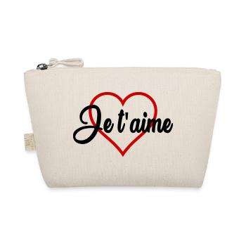 Bachelorette party. WEDDING. TEAM. TEAM MARIEE. BRIDE-TO-BE - Organic Pouch - nature - Front
