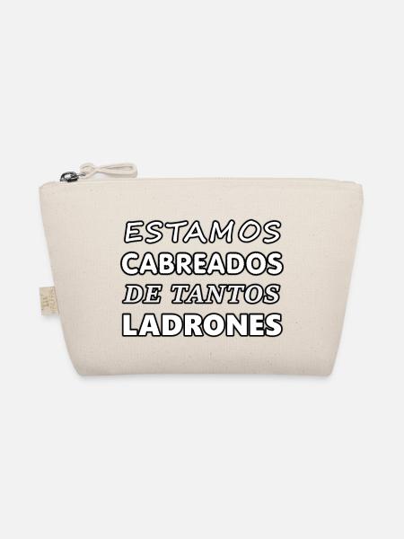 We are at so many thieves 1 - Organic Pouch - nature - Front