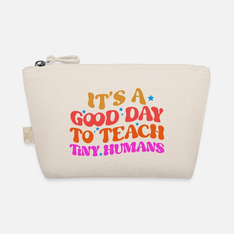 Teacher school elementary school education teacher degree Organic Pouch