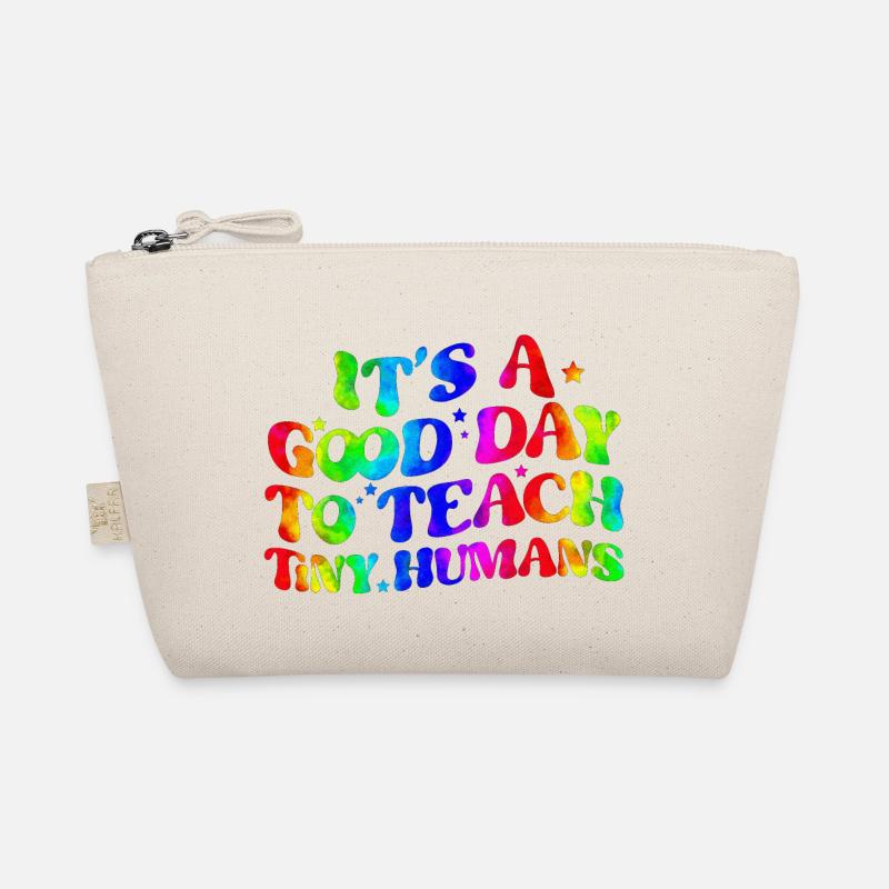 Teacher school elementary school education teacher degree Organic Pouch