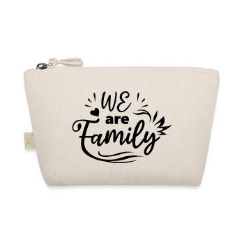 We are family - Organic Pouch - nature - Front