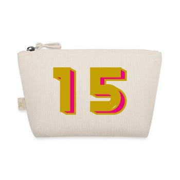 15. 15 ANS. 15e ANNIVERSAIRE. ANNIVERSAIRE 15 ANS. - Trousse biologique - nature - Devant