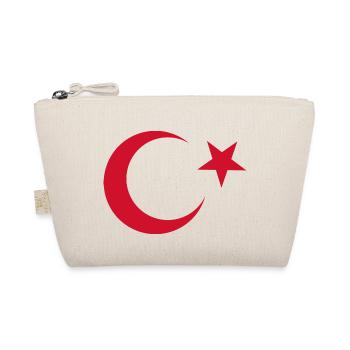 J’aime la dinde, T-shirt design de style élégance - Trousse biologique - nature - Devant