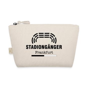 Frankfurt Stadiongänger – Geschenk Fußball Fan - Bio-Täschchen - Natur - Vorne