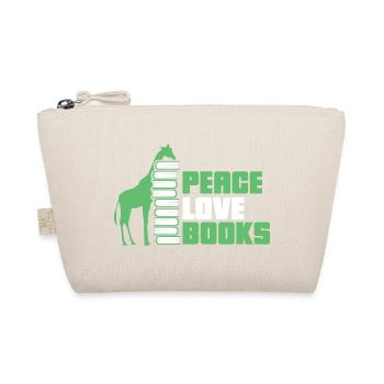 Reading Books Book Giraffe - Organic Pouch - nature - Front