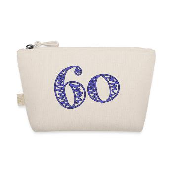 HAPPY BIRTHDAY. HAPPY BIRTHDAY. ANNIVERSARY. - Organic Pouch - nature - Front