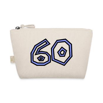 60. 60 ANS. 60e ANNIVERSAIRE. ANNIVERSAIRE 60 ANS. - Trousse biologique - nature - Devant