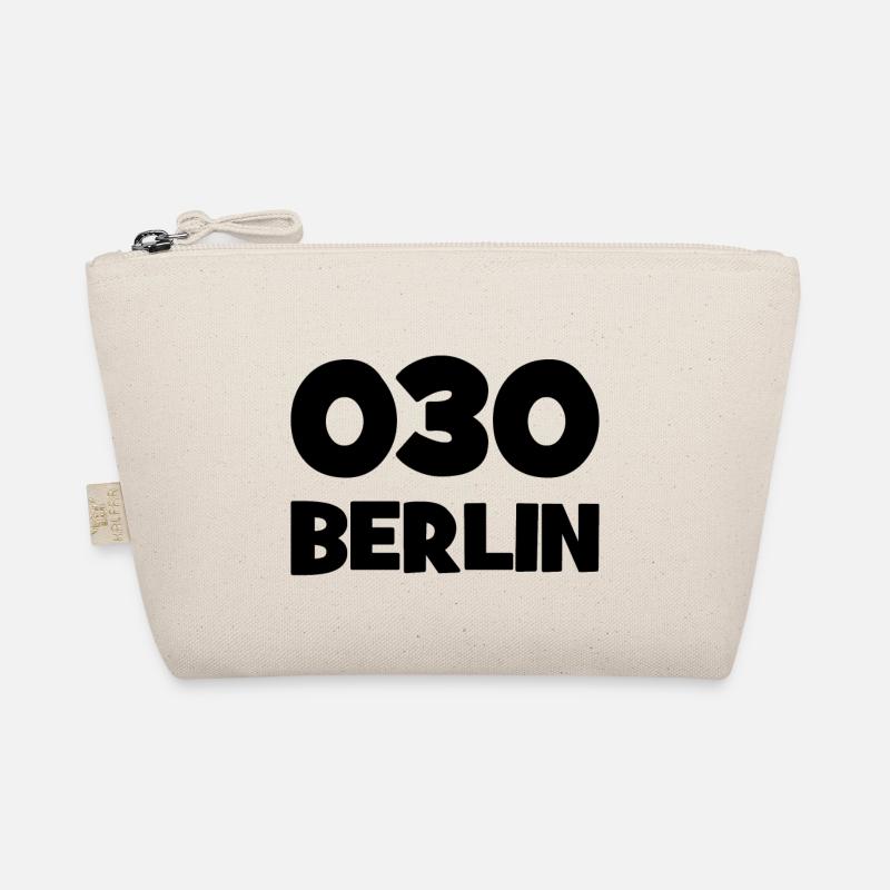 030 - Null Drei Null - Berlin - Vorwahl - Telefon Bio-Täschchen