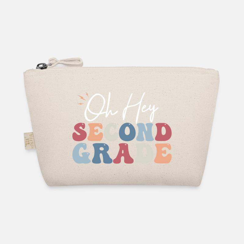 Oh Hey Second Grade Teacher Student 2nd Grade Organic Pouch