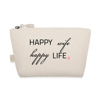 Femme heureuse, vie heureuse - Trousse biologique - nature - Devant