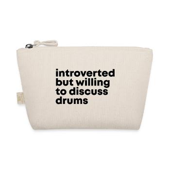 Drum Drum Drum - Organic Pouch - nature - Front