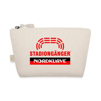 Nordkurve Stadiongänger I Fußball Fan - Bio-Täschchen - Natur - Vorne