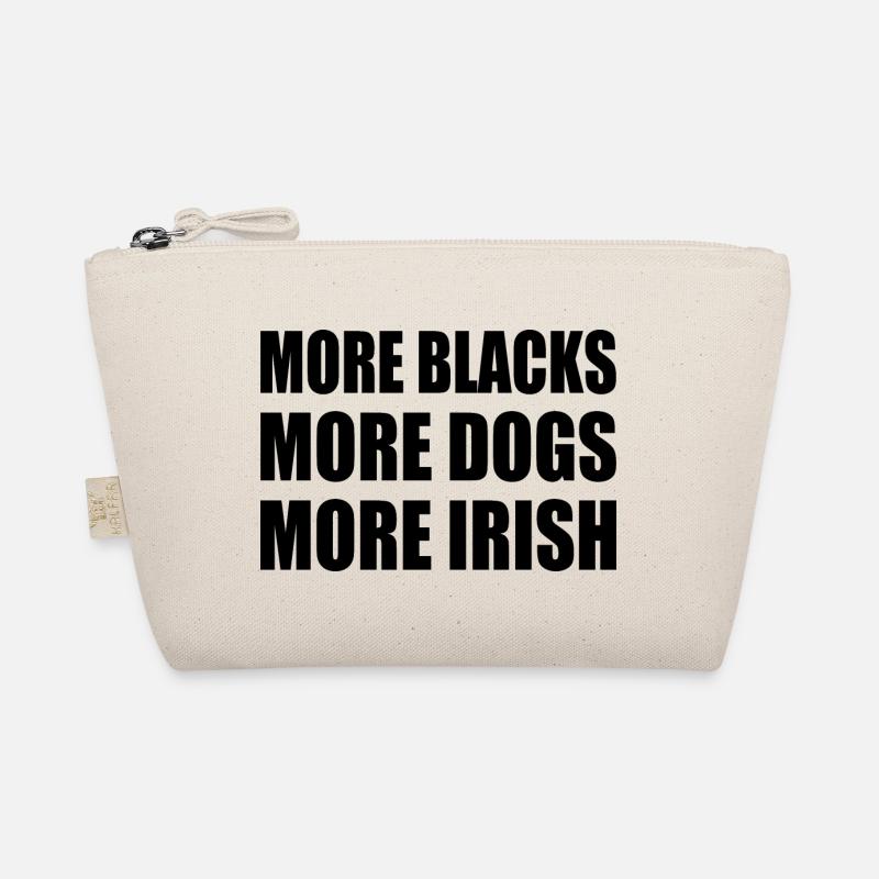 more blacks more dogs more irish Bio-Täschchen