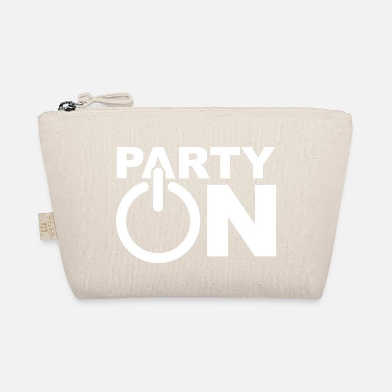 Fête Sur Jouer Un Symbole Allumer Techno DJ Musique Trousse biologique