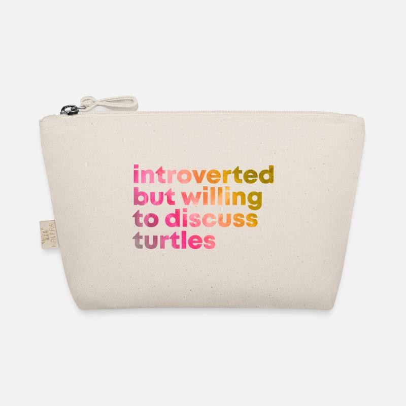 Schildkröte - Bio-Täschchen - Natur