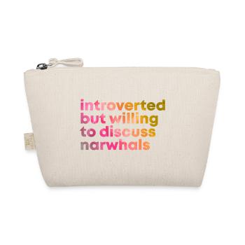 Narwhal Narwhal Narwhal - Organic Pouch - nature - Front