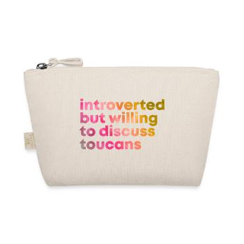Toucan Toucan Toucan - Organic Pouch - nature - Front