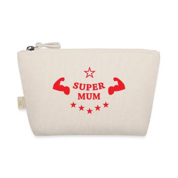 Super Mom - Organic Pouch - nature - Front
