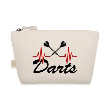 darts 01 - Bio-Täschchen - Natur - Vorne