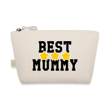 Best Mom - Mother's Day - Organic Pouch - nature - Front