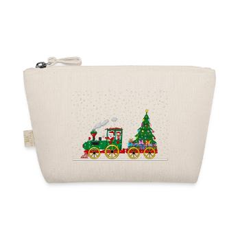Cortège de Noël avec le Père Noël et les rennes - Trousse biologique - nature - Devant