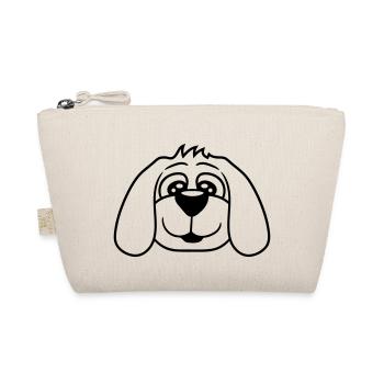 Visage de chien Petit chiot heureux Animal de compagnie - Trousse biologique - nature - Devant