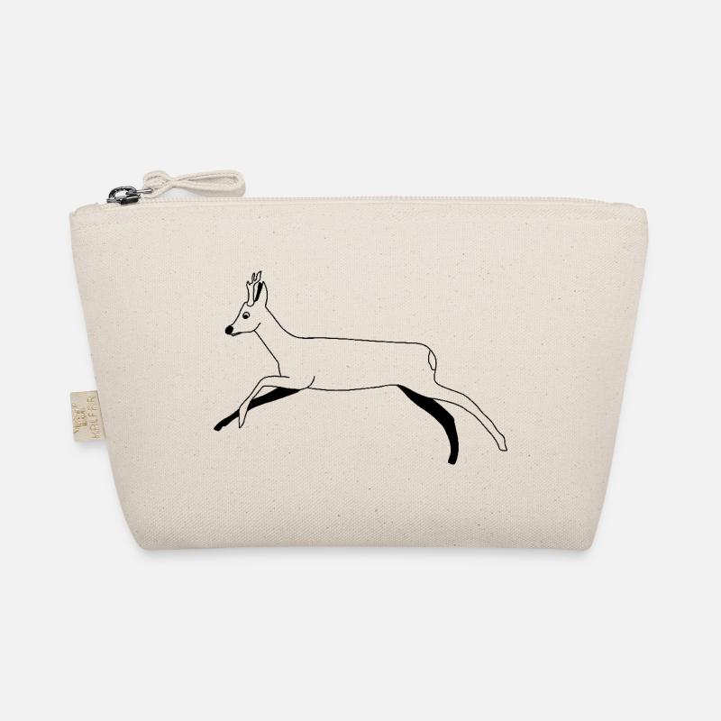 Cerf / Chevreuil - graphique en noir et blanc Trousse biologique