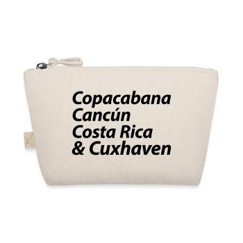 Copacabana, Cancun, Costa Rica and Cuxhaven - Organic Pouch - nature - Front