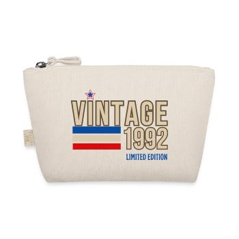 Jahrgang 1992 limitierte Auflage - Bio-Täschchen - Natur - Vorne