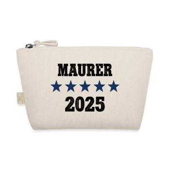 2025 Maurer Beruf Job Arbeit Lehre Ausbildung - Bio-Täschchen - Natur - Vorne