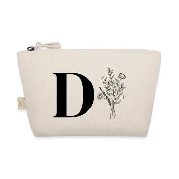 Lette d fleurs minimalistes - Trousse biologique - nature - Devant
